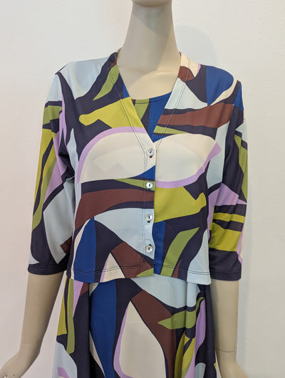 Alembika Multi Trouser 3 Piece Suit Size 2