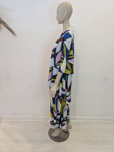 Alembika Multi Trouser 3 Piece Suit Size 2