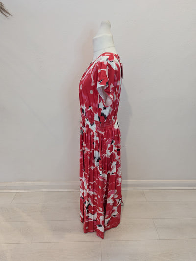 Taifun Coral Maxi Dress Size 18