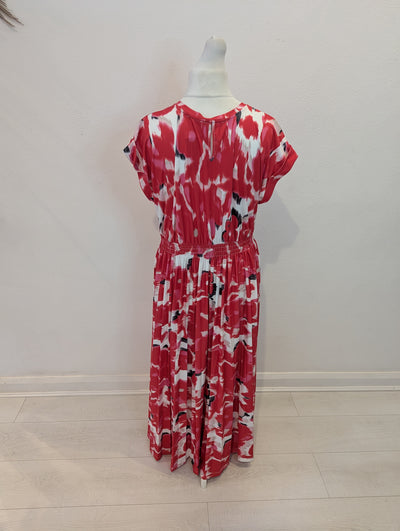 Taifun Coral Maxi Dress Size 18