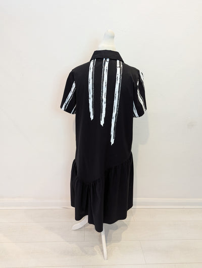 Uchuu Montreal Black/White Shirt Dress One Size