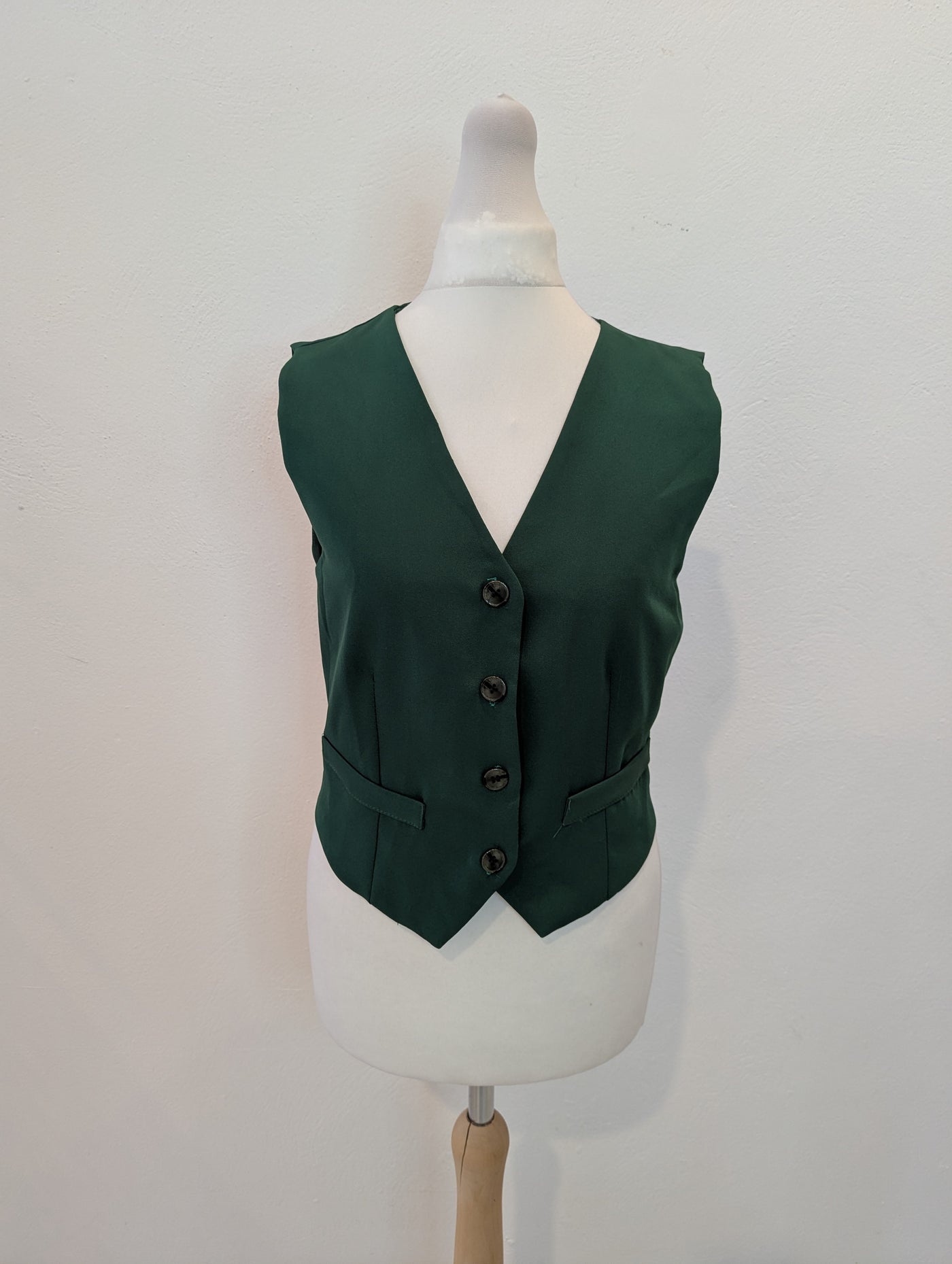 Arlequin Green Waistcoat S