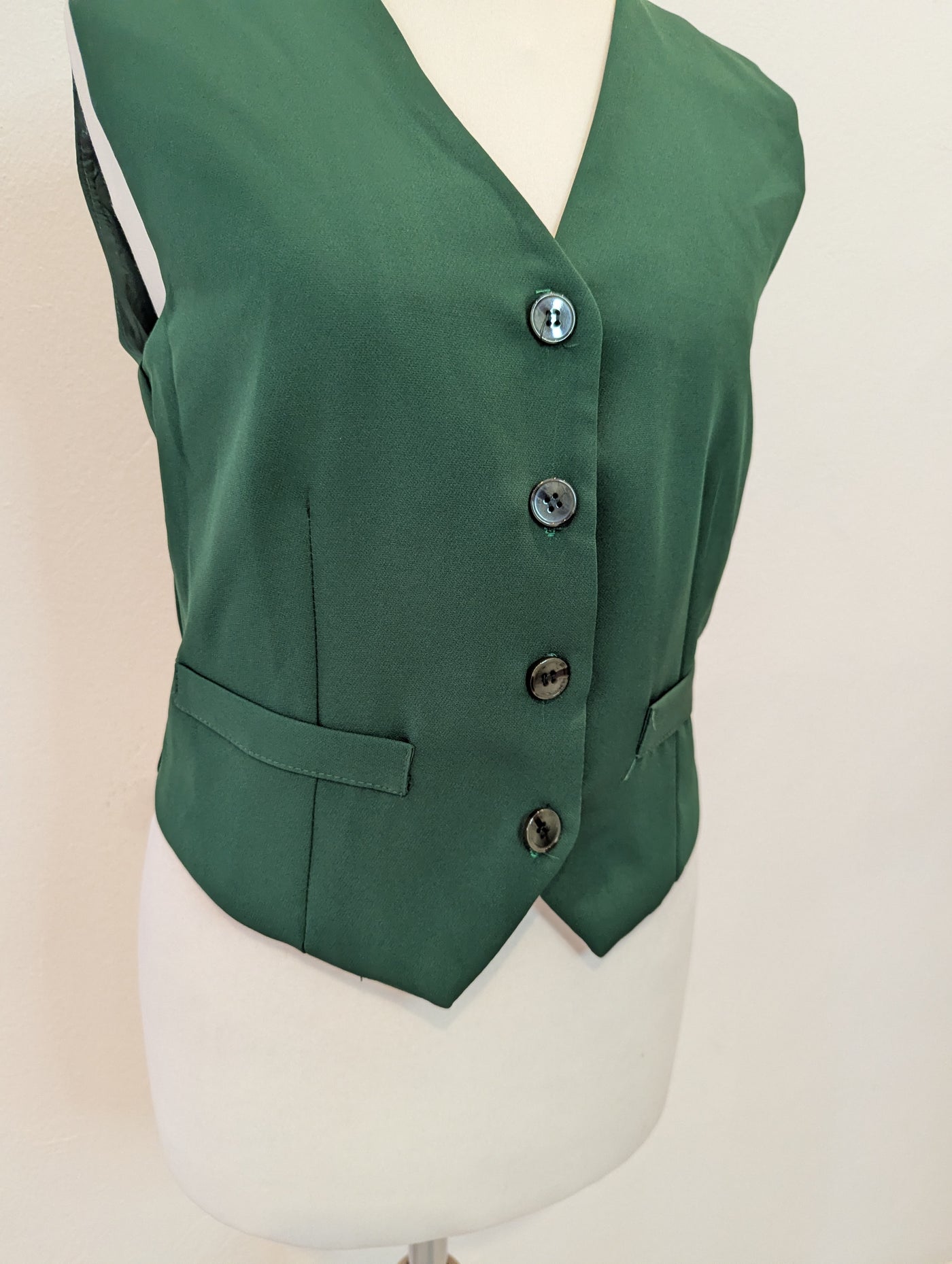 Arlequin Green Waistcoat S