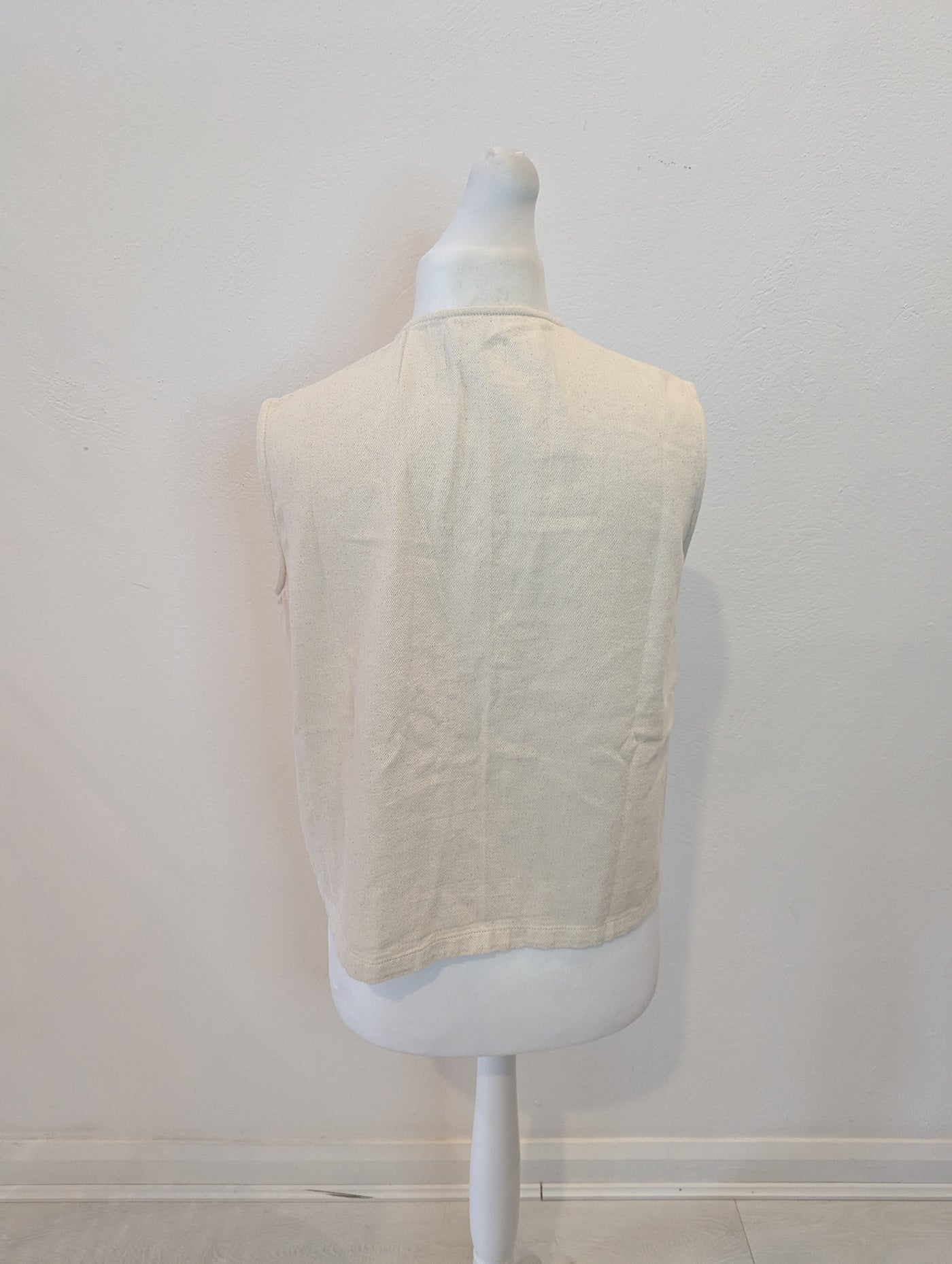JCL Cream Waistcoat 8-10 RRP £49.99