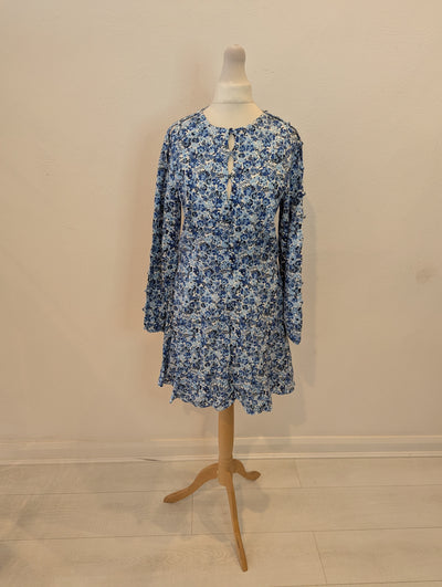 Savida Blue Flower Dress S RRP £25