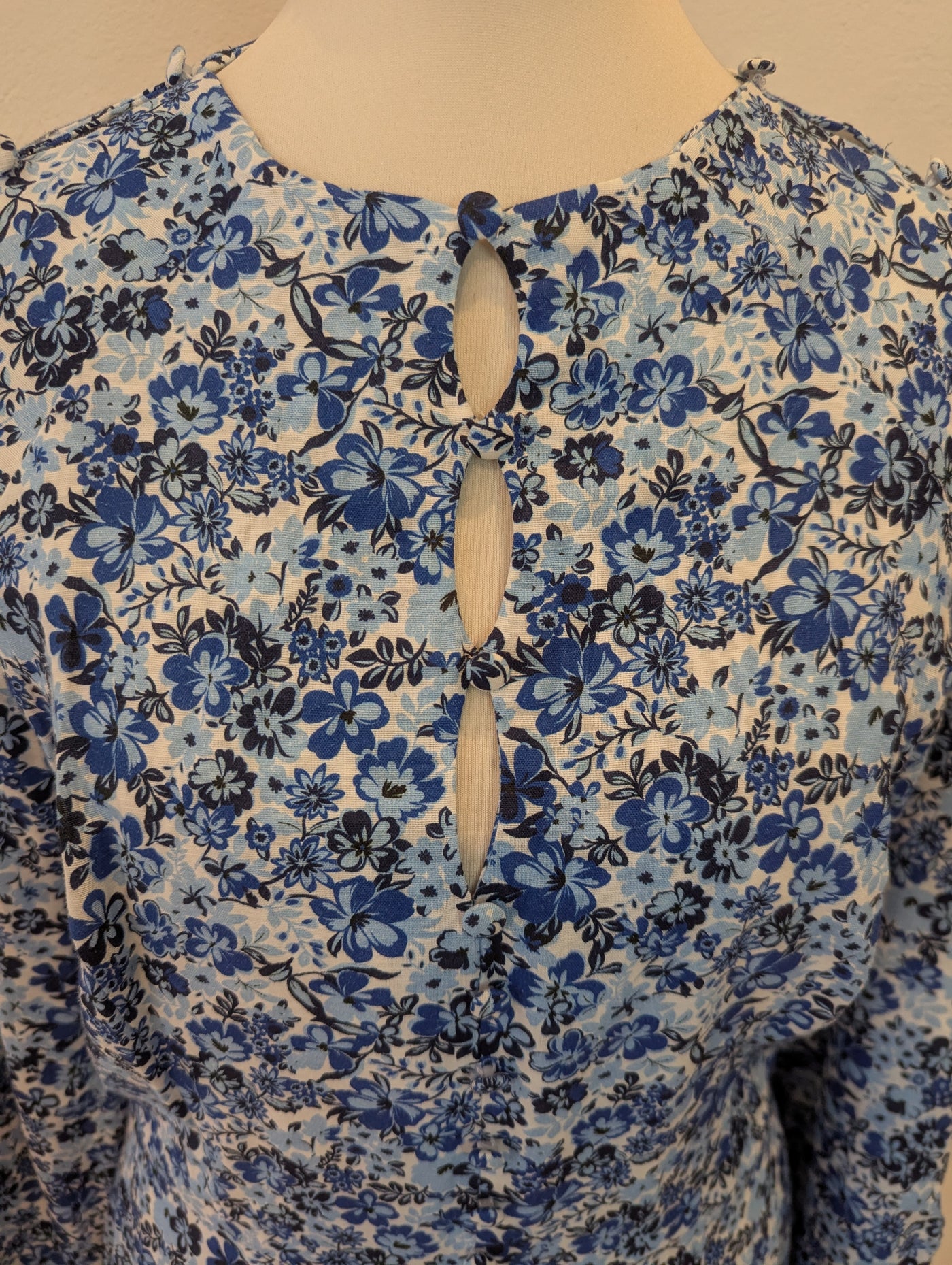 Savida Blue Flower Dress S RRP £25