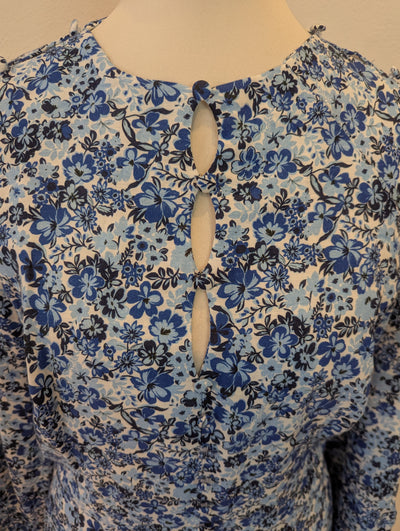 Savida Blue Flower Dress S RRP £25