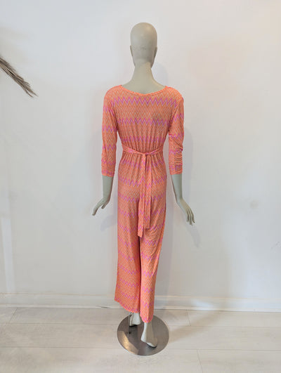 Kate & Pippa Orange Jumpsuit S NWT