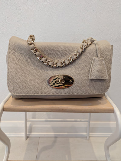 Mulberry Chalk Lily Top Handle Medium Bag RRP £1500
