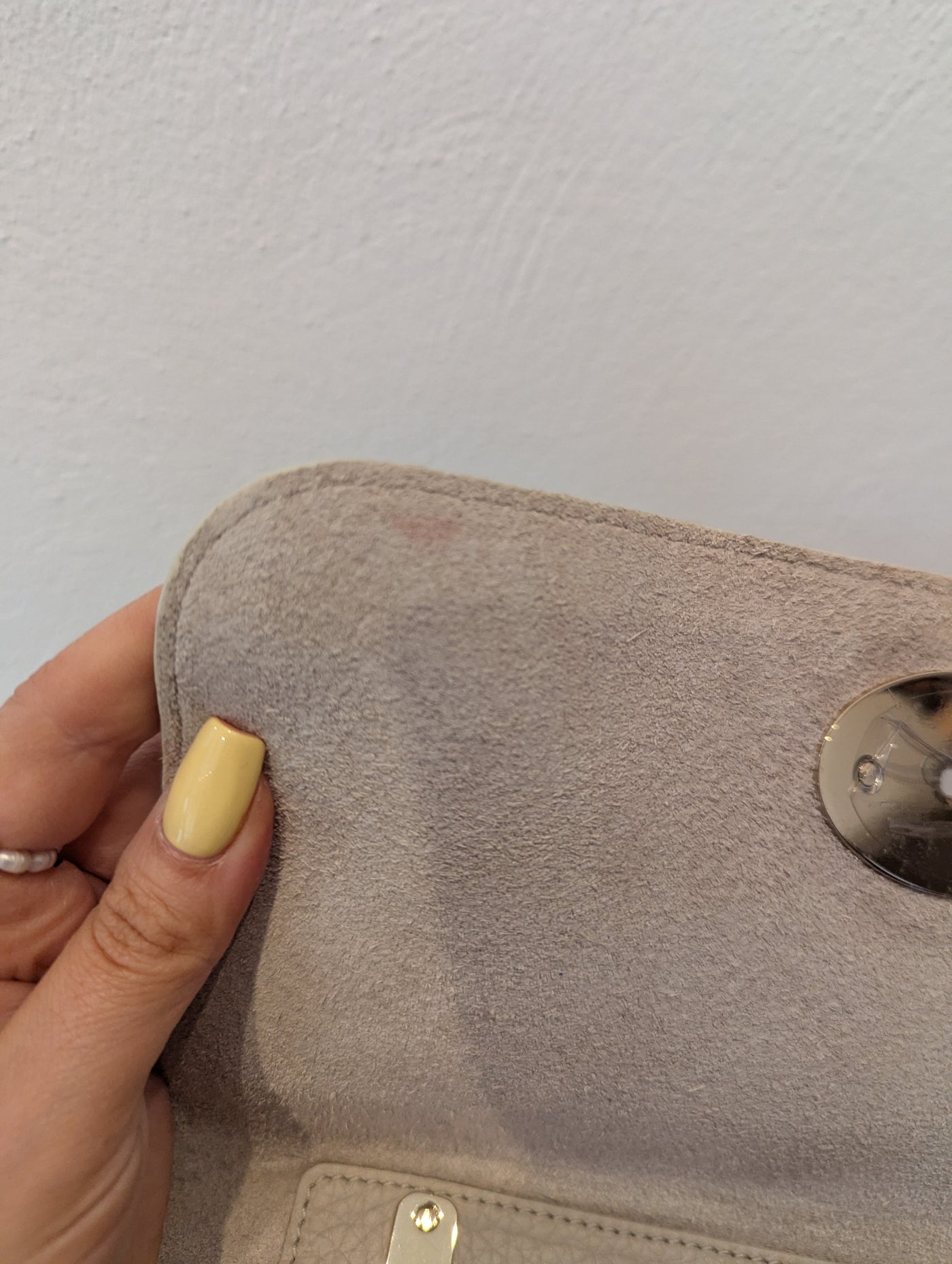 Mulberry Chalk Lily Top Handle Medium Bag RRP £1500