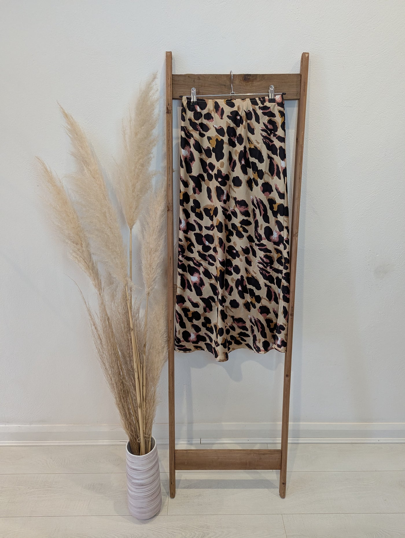 CC Heart Animal Print Skirt 8 RRP £69