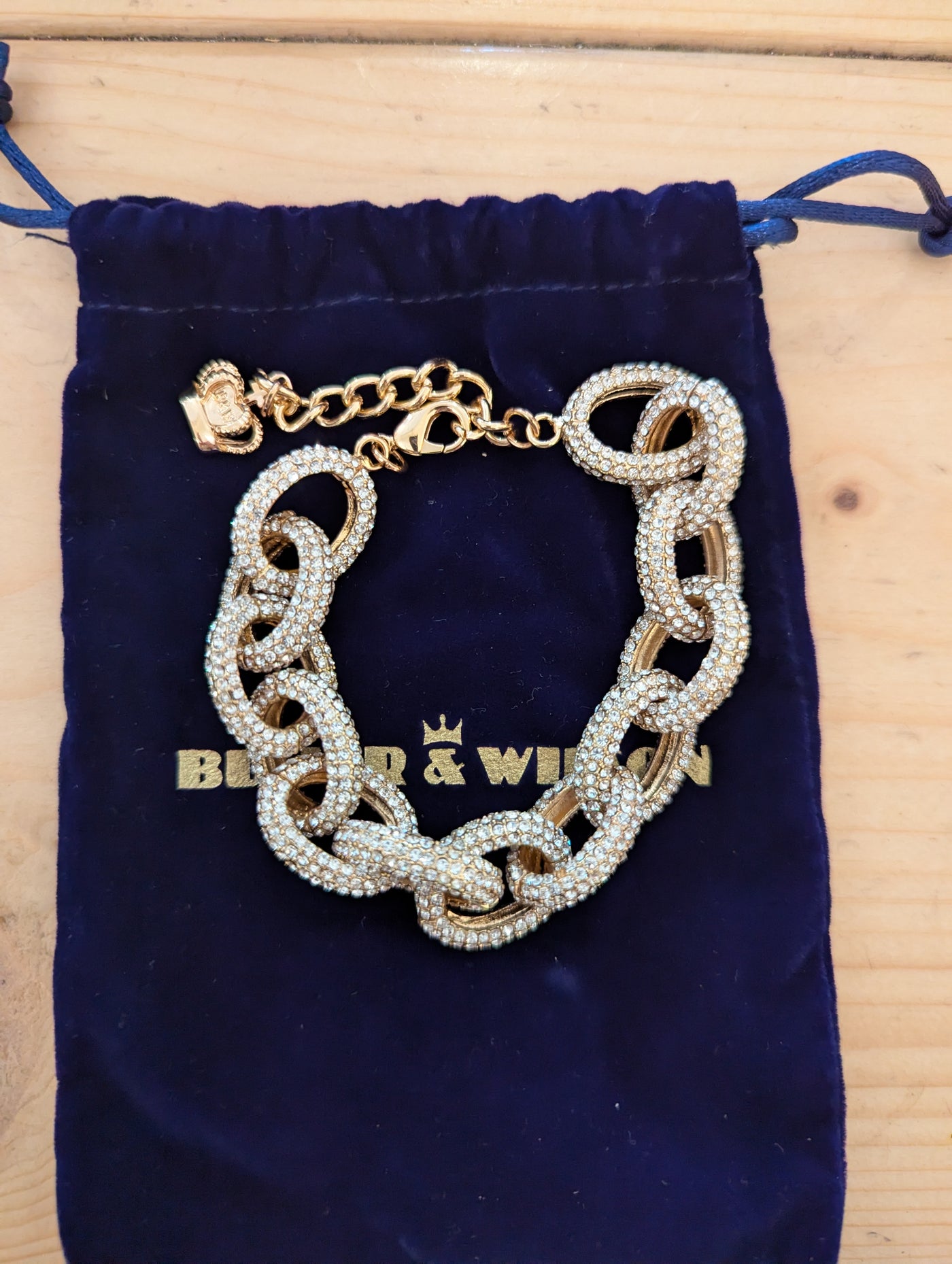 Butler & Wilson Chain Link Bracelet RRP £78