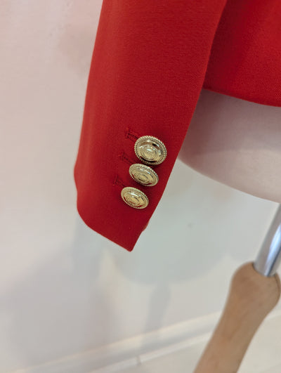 Karen Millen Red Blazer 10