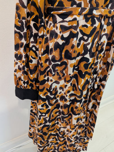 Esqualo Animal print Shirt Dress 14/16 NWT RRP £105