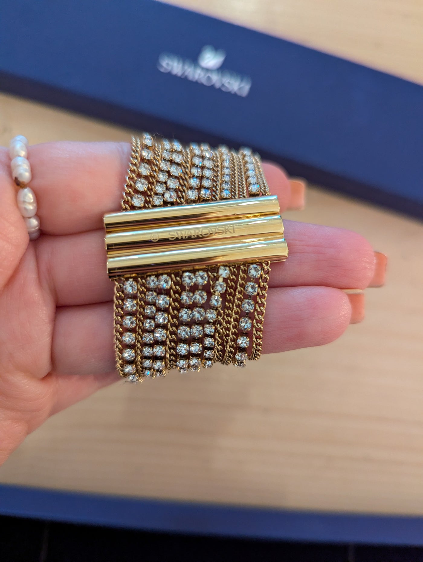 Swarovski Multi Strand Bracelet RRP £279