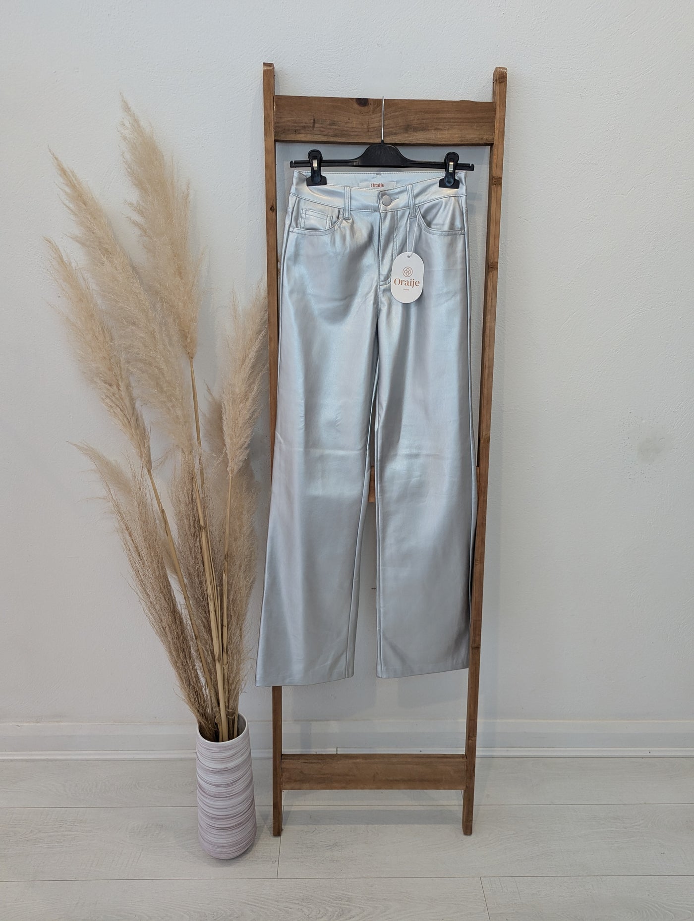 Oraije Silver Trousers 8 NWT