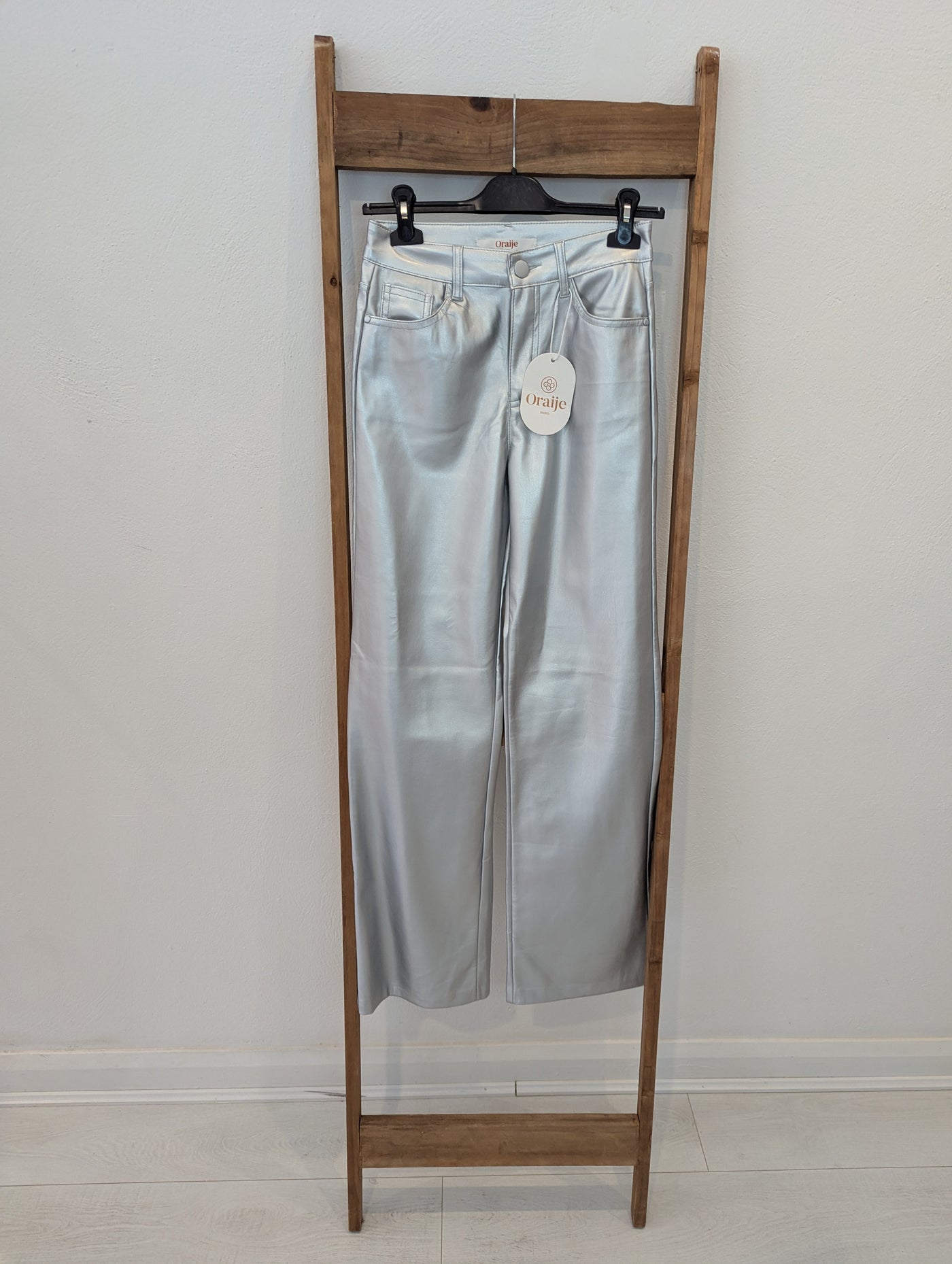 Oraije Silver Trousers 8 NWT
