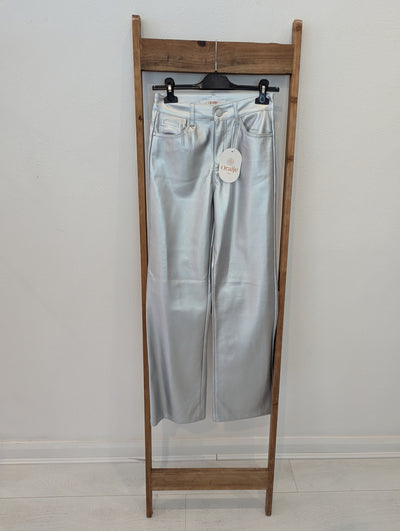Oraije Silver Trousers 8 NWT