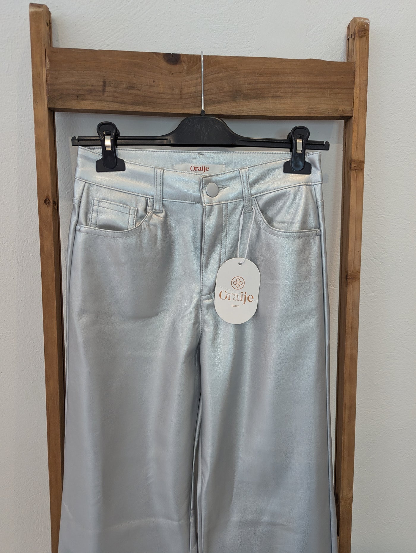 Oraije Silver Trousers 8 NWT