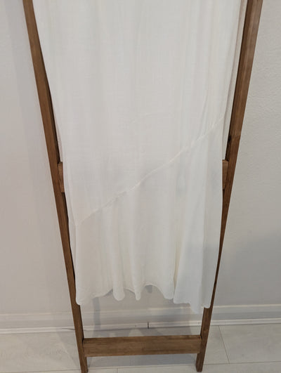 Elenza White Linen Skirt S RRP £44.99