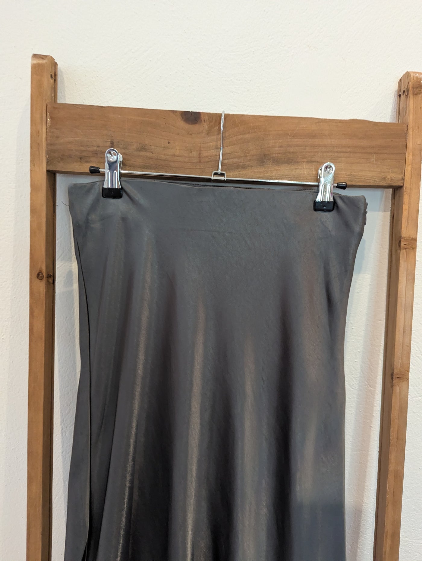 JCL Gunmetal Slip Skirt M RRP £49.99