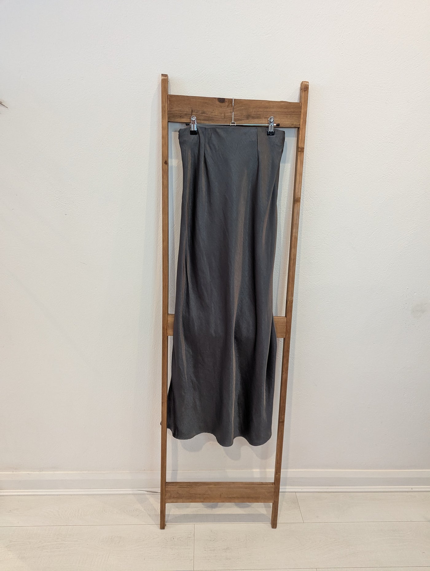 JCL Gunmetal Slip Skirt M RRP £49.99