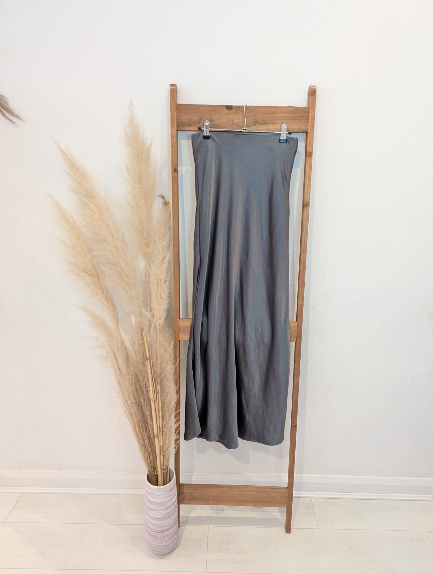 JCL Gunmetal Slip Skirt M RRP £49.99