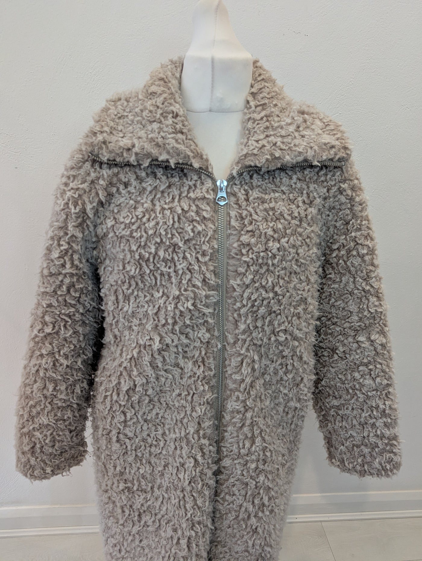 Weekday Long Shaggy Coat S