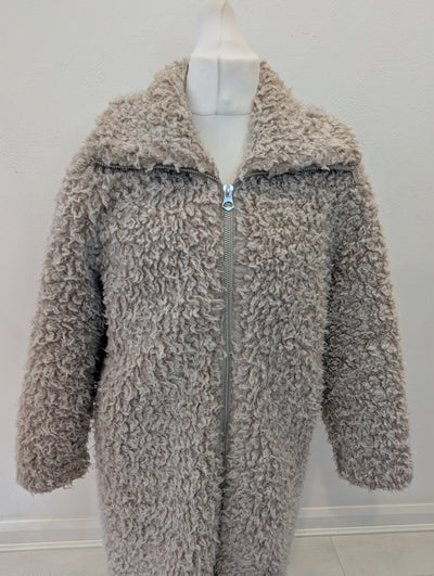 Weekday Long Shaggy Coat S