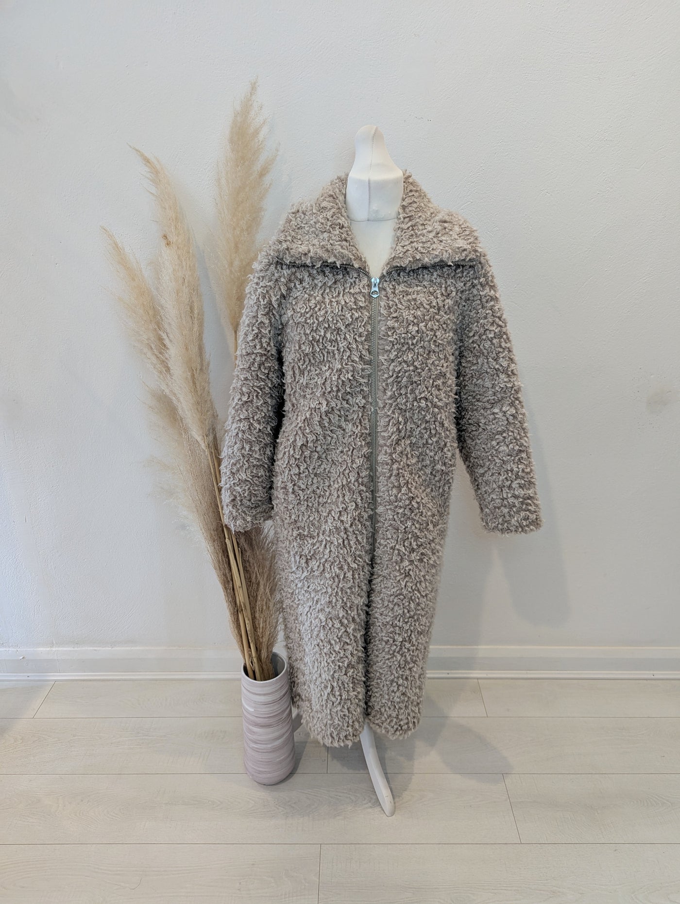 Weekday Long Shaggy Coat S