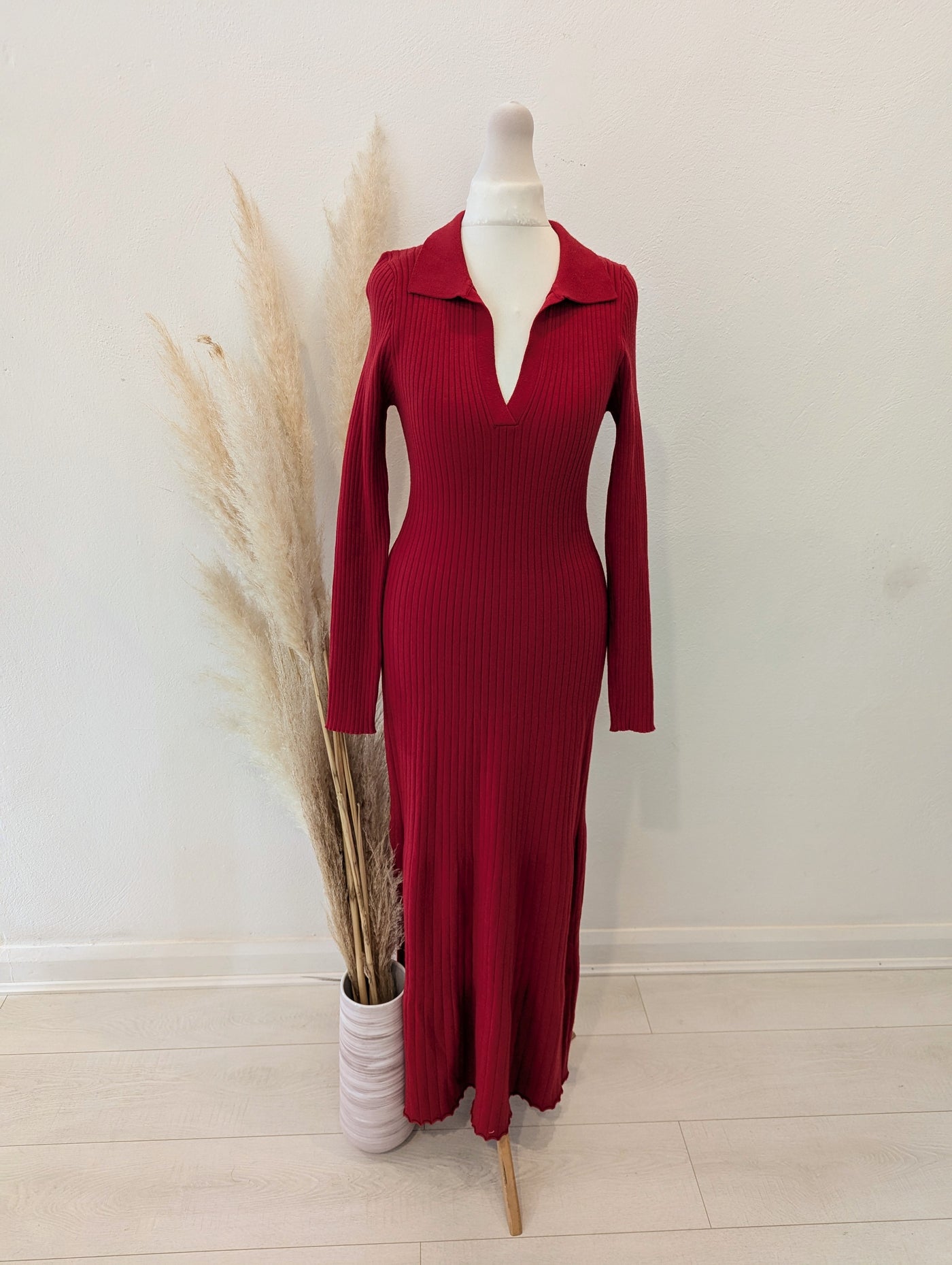 Copper Rose Red Jumper Dress S NWT