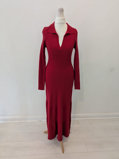 Copper Rose Red Jumper Dress S NWT
