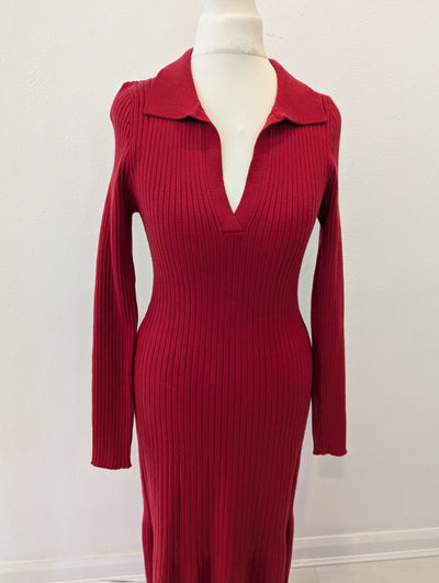 Copper Rose Red Jumper Dress S NWT