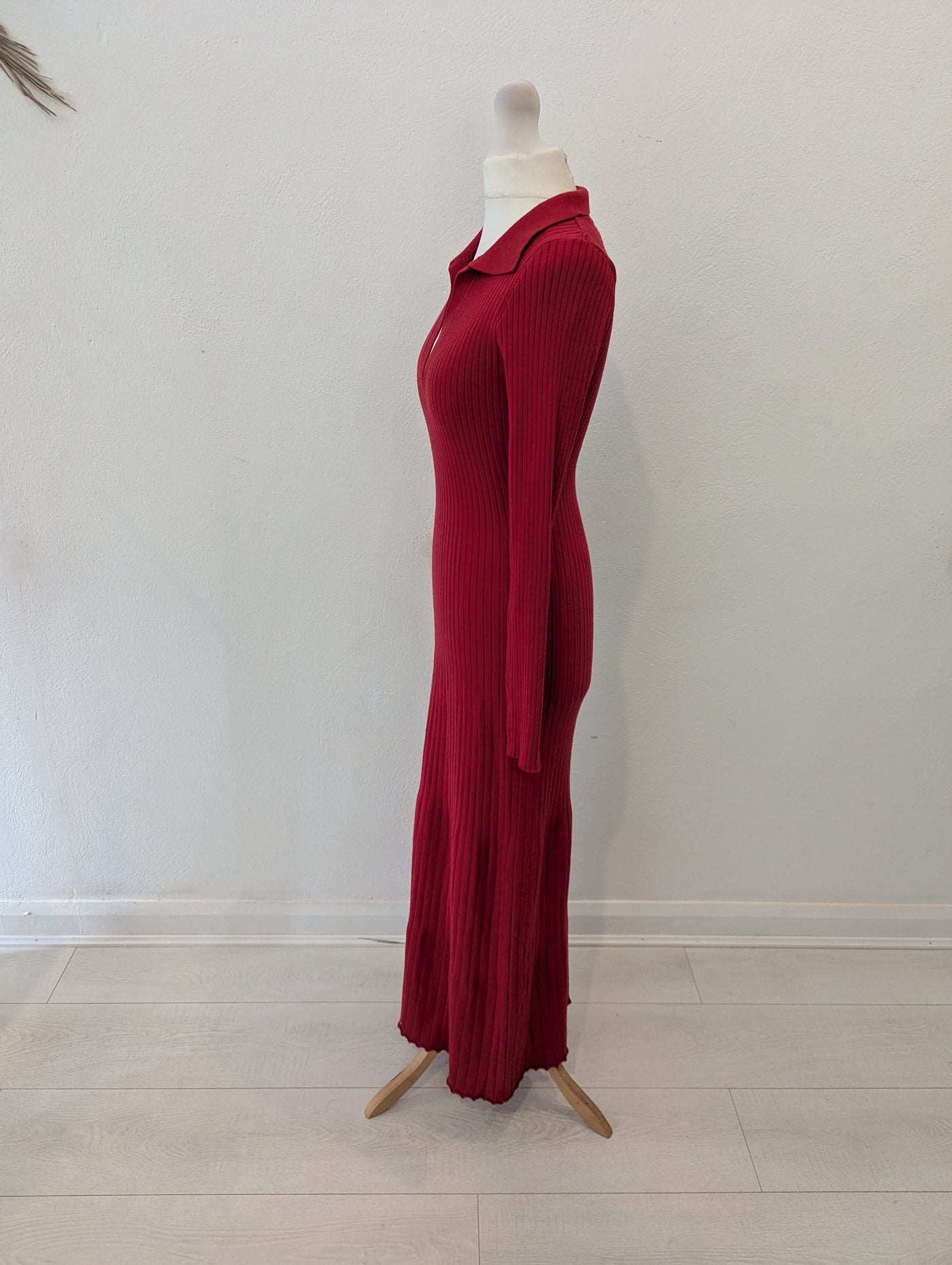 Copper Rose Red Jumper Dress S NWT