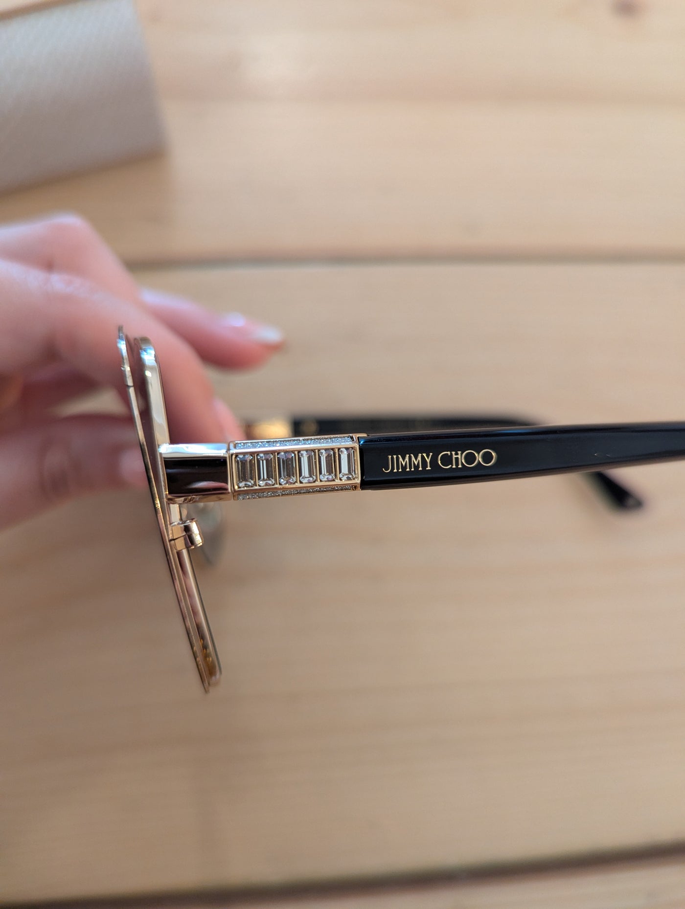 Jimmy Choo Sunglasses in Case