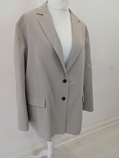 Zara Taupe Blazer M/L NWT £60