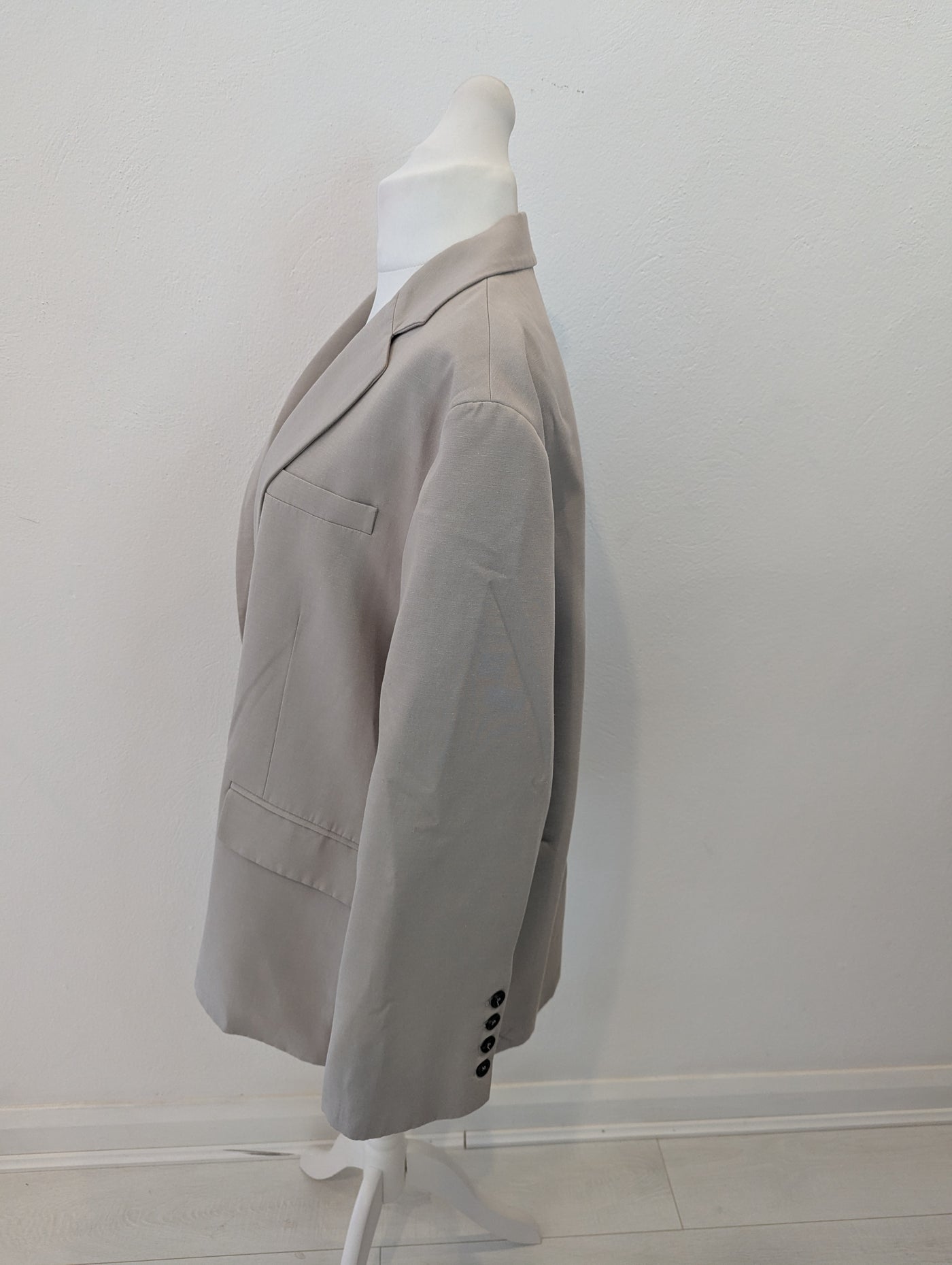 Zara Taupe Blazer M/L NWT £60