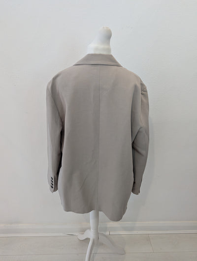 Zara Taupe Blazer M/L NWT £60