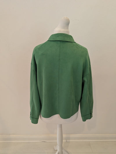 Zara Green Shacket Medium
