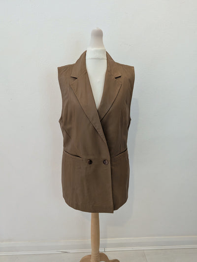 Coster Copenhagen Leather Gilet S NWT