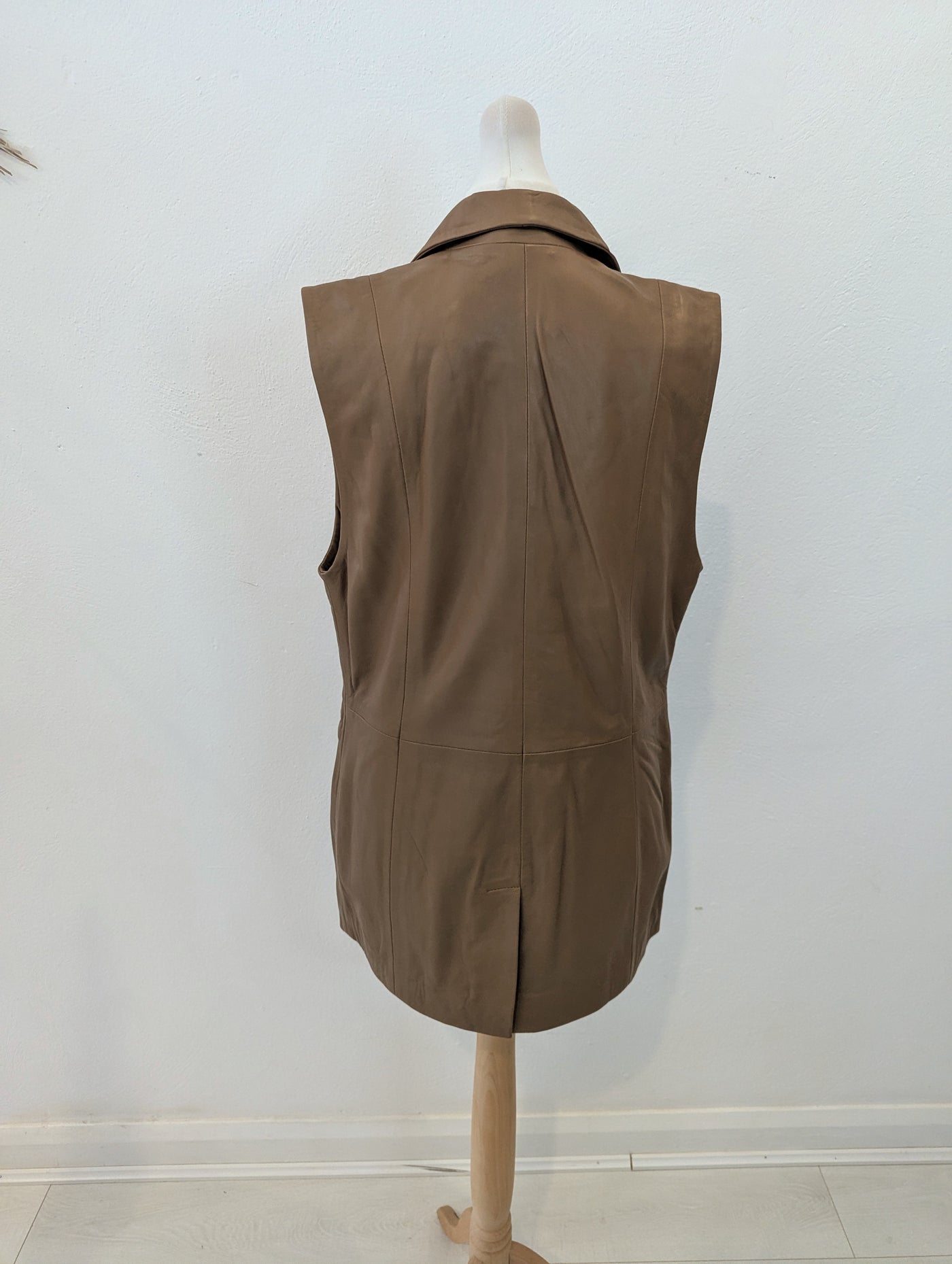 Coster Copenhagen Leather Gilet S NWT