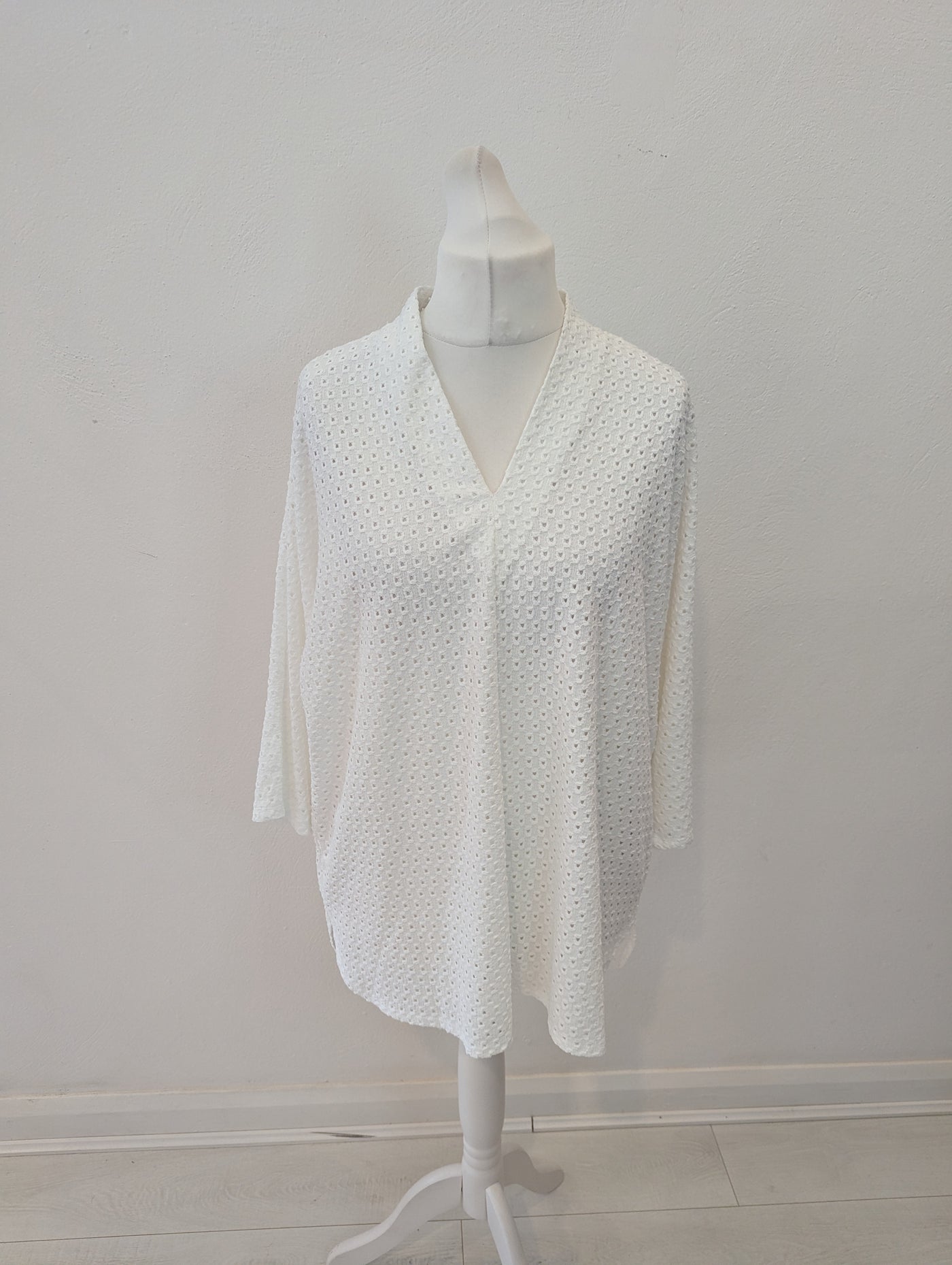 Phase Eight White Tunic Size 18