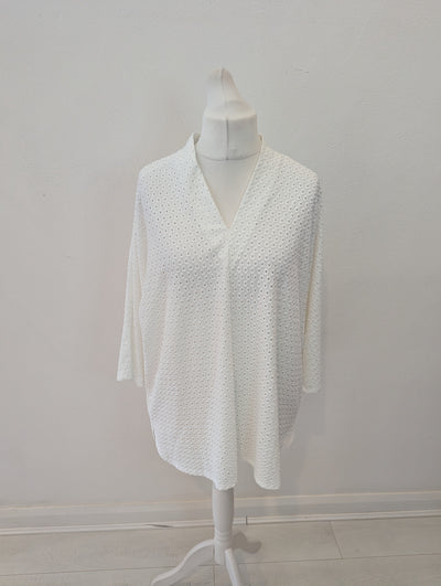 Phase Eight White Tunic Size 18