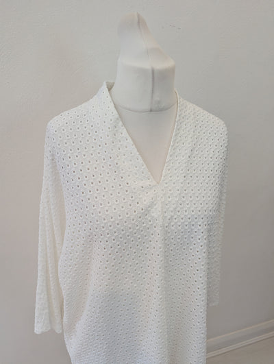 Phase Eight White Tunic Size 18