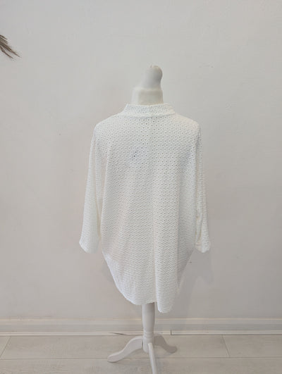 Phase Eight White Tunic Size 18
