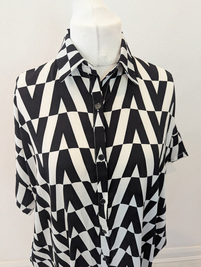C Yard Monochrome Dress NWT One Size