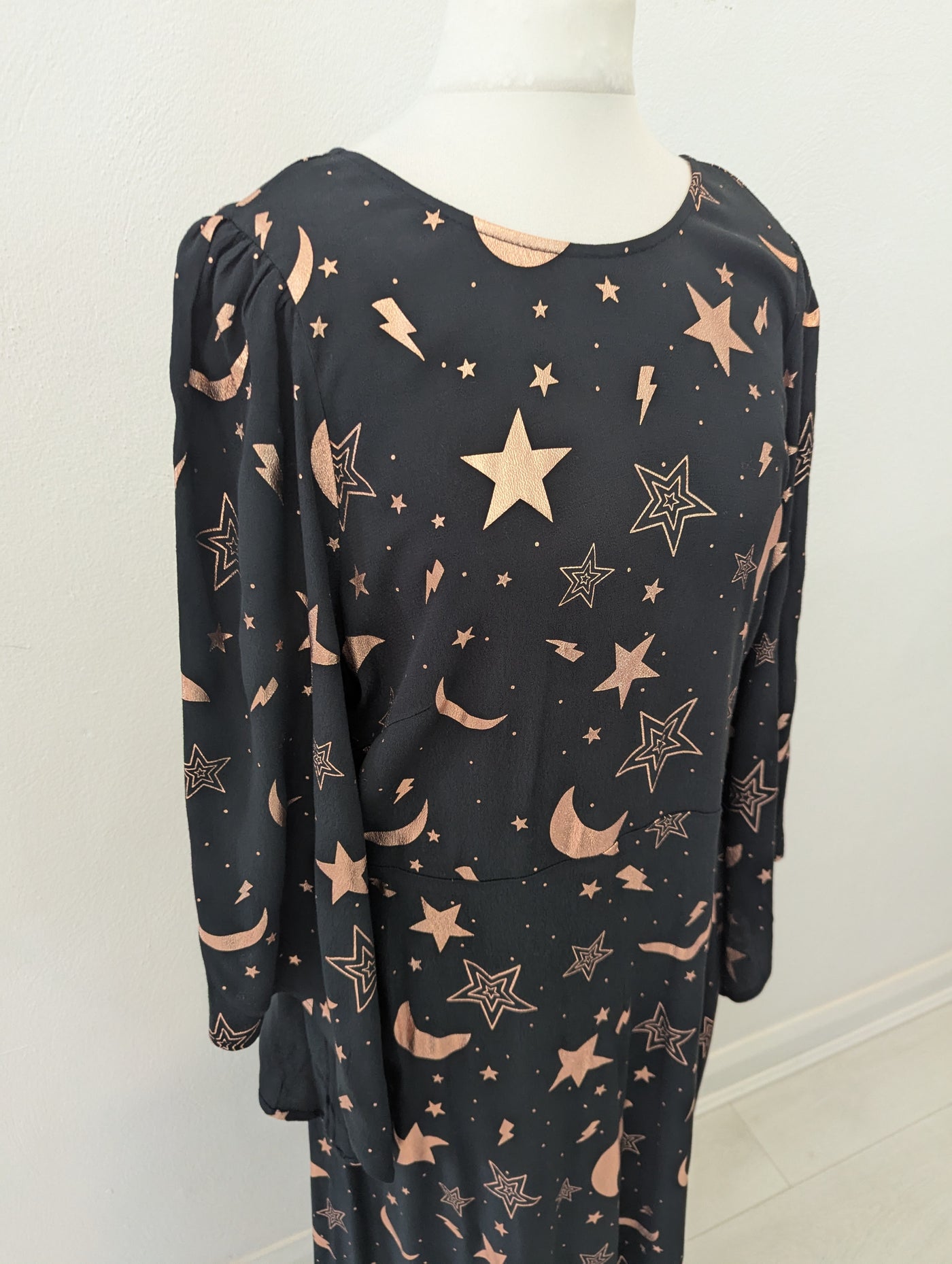 Scamp And Dude Black Moon Dress 10
