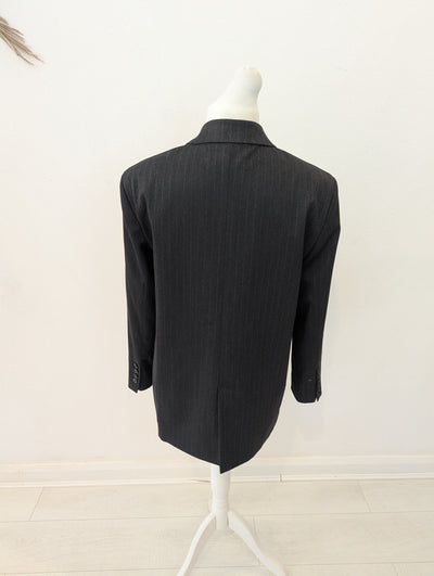 Zara Pinstripe Oversize Blazer Size XL
