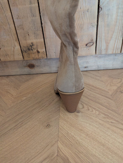 Marquiz taupe cowboy boots 41 New