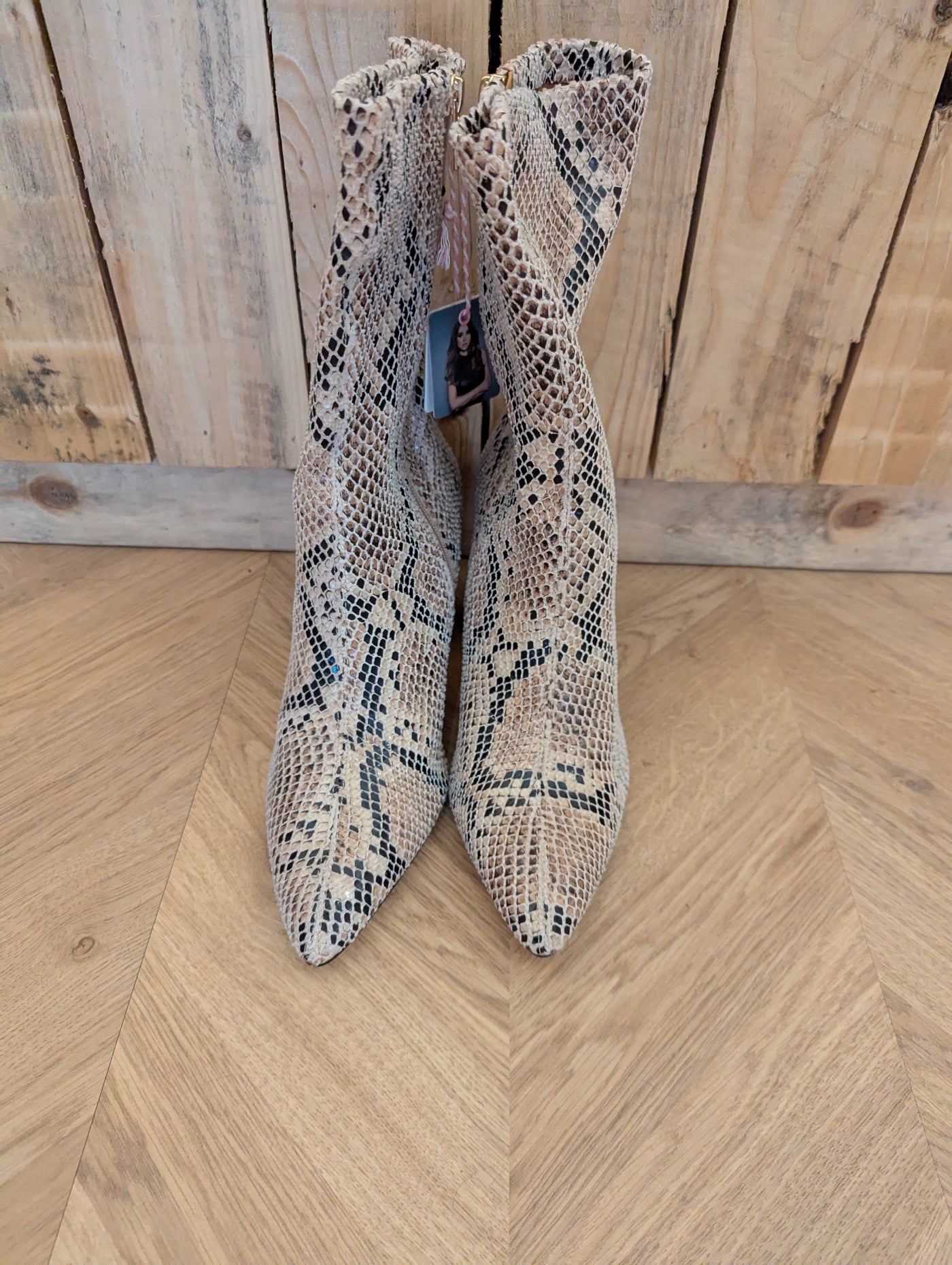 Una Healy snake print boots 41 NWT RRP £59.99